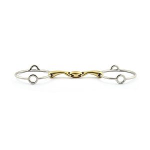 Mors releveur double brisure grands anneaux - JUMP'IN