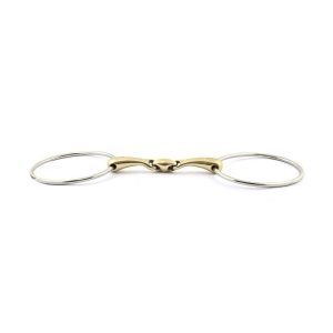 Mors simple double brisure canons très fins grands anneaux - JUMP'IN