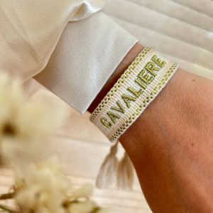 Bracelet tissu CAVALIERE - EQUESTRIAN SHOP