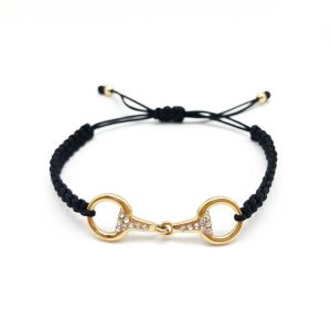 Bracelet Taka strass & mors - EQUESTRIAN SHOP
