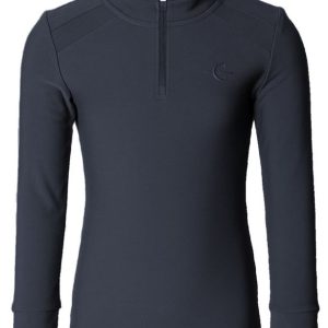 COVALLIERO - Polo technique manches longues Junior Active Shirt